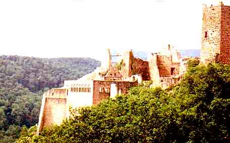 [ L'Alsace ; chateau de st Sulpice ]
